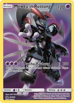 Pokémon-Karte Armored Mewtwo SM228