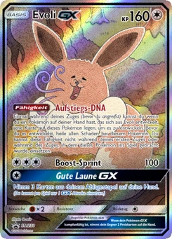 Pokémon-Karte Evoli GX SM233