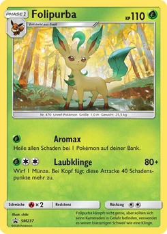 Pokémon-Karte Folipurba SM237