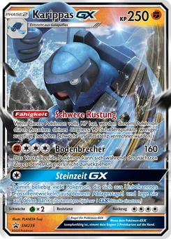 Pokémon-Karte Karippas GX SM239