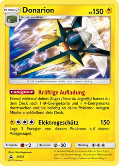 Pokémon-Karte Donarion SM28