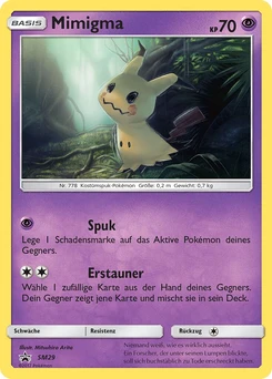 Pokémon-Karte Mimigma SM29