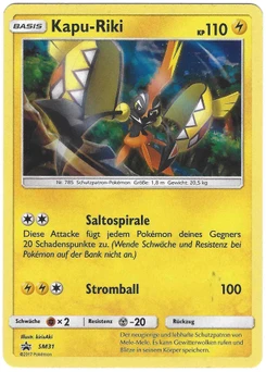 Pokémon-Karte Kapu-Riki SM31