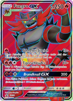 Pokémon-Karte Fuegro GX SM38