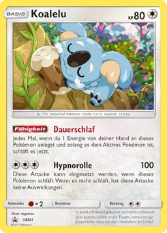 Pokémon-Karte Koalelu SM41
