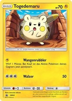 Pokémon-Karte Togedemaru SM44