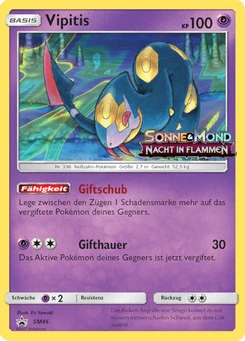 Pokémon-Karte Vipitis SM46