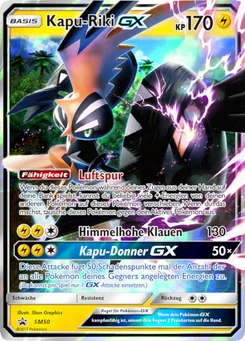 Pokémon-Karte Kapu-Riki GX SM50