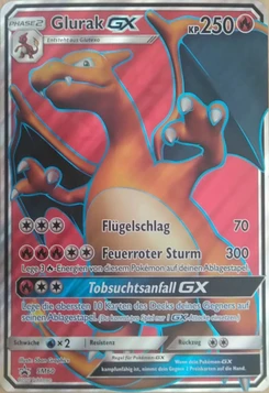 Pokémon-Karte Glurak GX SM60