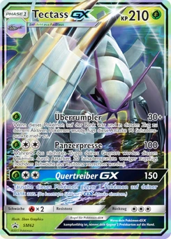 Pokémon-Karte Tectass GX SM62