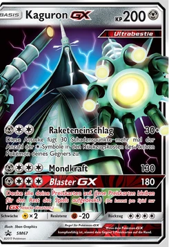 Pokémon-Karte Kaguron GX SM67
