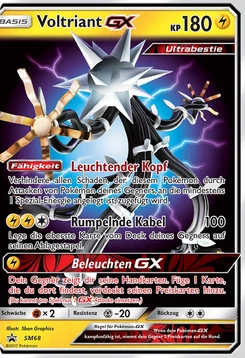 Pokémon-Karte Voltriant GX SM68