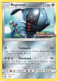 Pokémon-Karte Registeel SM75