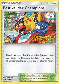 Pokémon-Karte Festival der Champions SM78