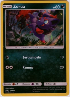 Pokémon-Karte Zorua SM83