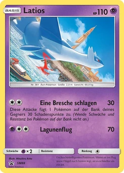 Pokémon-Karte Latios SM88