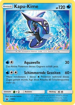 Pokémon-Karte Kapu-Kime SM92