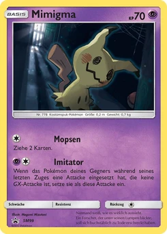 Pokémon-Karte Mimigma SM99
