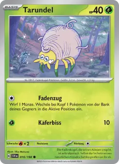 Pokémon-Karte Tarundel 016/198