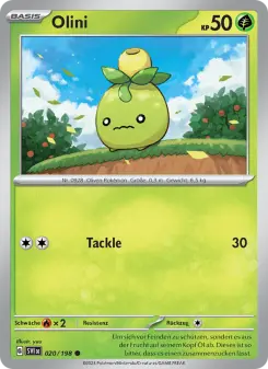 Pokémon-Karte Olini 020/198