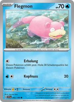 Pokémon-Karte Flegmon 042/198