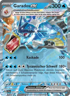Pokémon-Karte Garados-ex 045/198