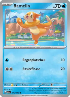Pokémon-Karte Bamelin 046/198