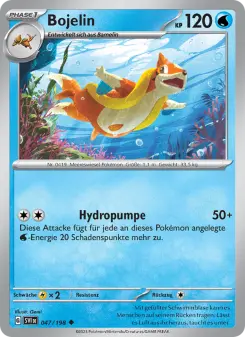 Pokémon-Karte Bojelin 047/198