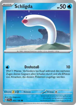 Pokémon-Karte Schligda 055/198