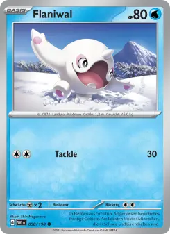 Pokémon-Karte Flaniwal 058/198
