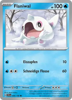 Pokémon-Karte Flaniwal 059/198
