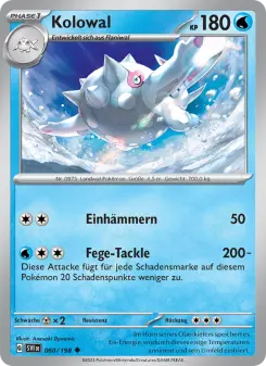 Pokémon-Karte Kolowal 060/198
