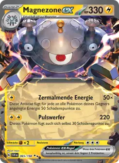 Pokémon-Karte Magnezone-ex 065/198