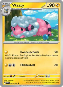 Pokémon-Karte Waaty 067/198