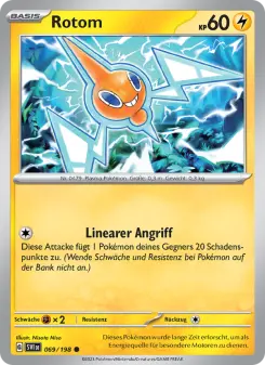 Pokémon-Karte Rotom 069/198