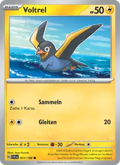 Pokémon-Karte Voltrel 077/198