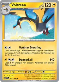 Pokémon-Karte Voltrean 079/198