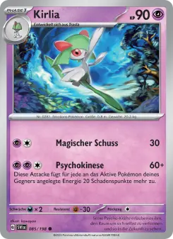 Pokémon-Karte Kirlia 085/198
