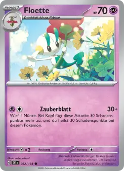 Pokémon-Karte Floette 092/198