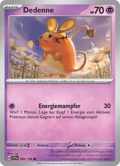 Pokémon-Karte Dedenne 094/198