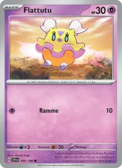 Pokémon-Karte Flattutu 100/198