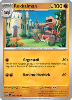 Pokémon-Karte Rokkaiman 116/198
