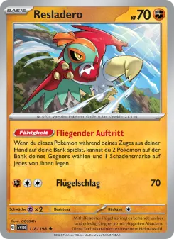 Pokémon-Karte Resladero 118/198