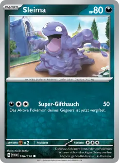 Pokémon-Karte Sleima 126/198