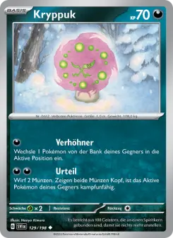 Pokémon-Karte Kryppuk 129/198