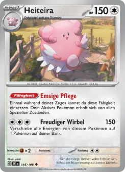 Pokémon-Karte Heiteira 145/198