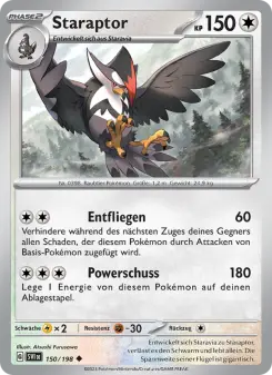 Pokémon-Karte Staraptor 150/198