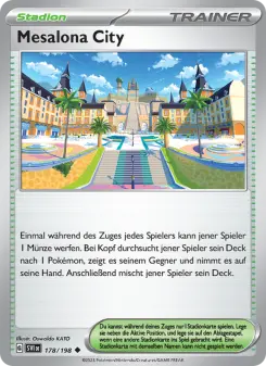 Pokémon-Karte Mesalona City 178/198