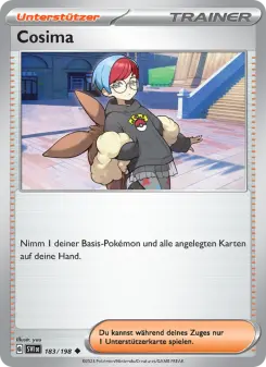 Pokémon-Karte Cosima 183/198
