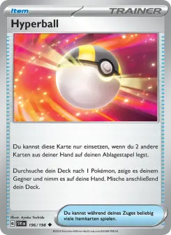 Pokémon-Karte Hyperball 196/198